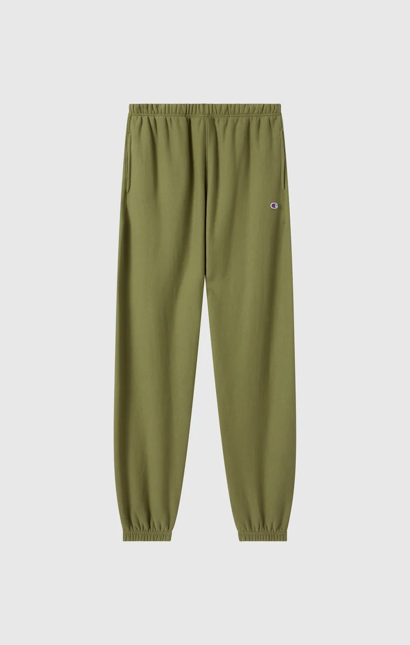 Men’s Lightweight Jogger Pants with Elastic Cuff Reverse Weave