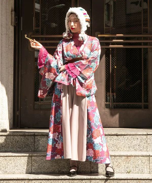 Pantalon large bohème asiatique