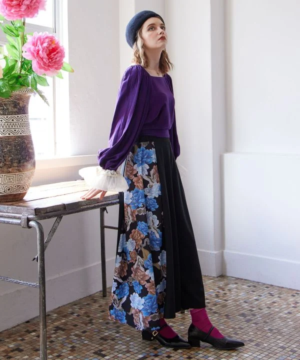 Pantalon large bohème asiatique