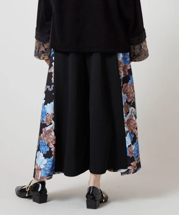 Pantalon large bohème asiatique