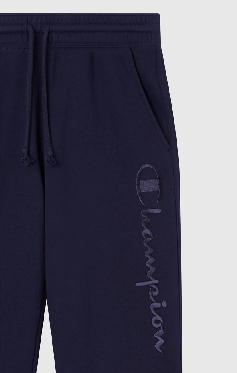 Men’s Elastic Cuff Slim Fit Fleece Joggers Icons