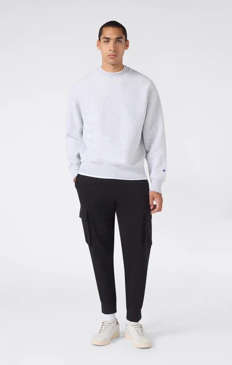Men’s Rib Cuff Fleece Cargo Pants Icons