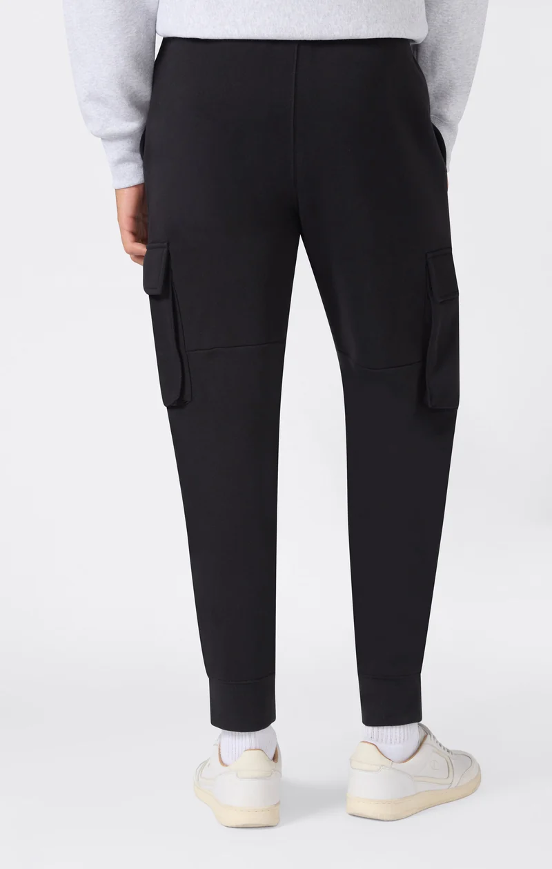 Men’s Rib Cuff Fleece Cargo Pants Icons