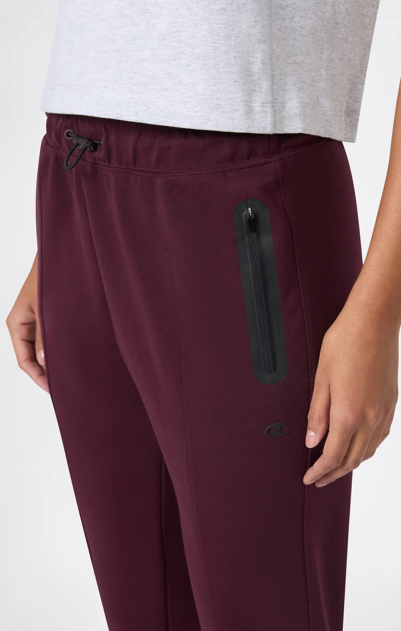 Women’s Cuffed Slim Fit Pants with Zip Pockets C-Tech