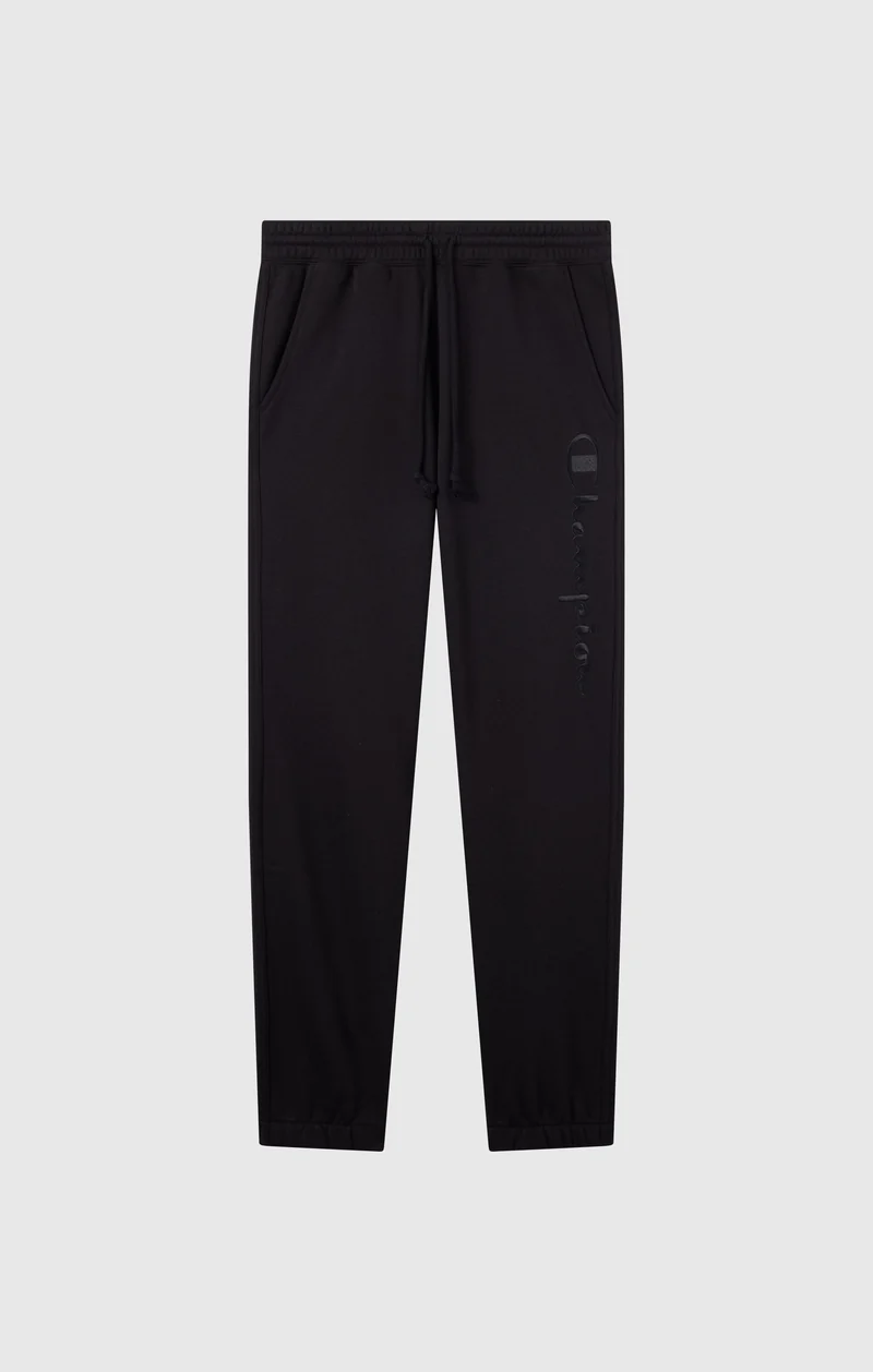 Men’s Elastic Cuff Slim Fit Fleece Joggers Icons