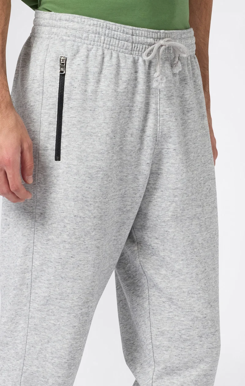 Men's Joggers with Front Zip Pockets and Ribbed Cuffs Icons