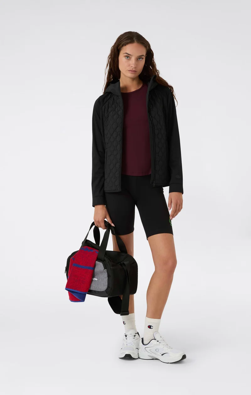 Women's Polyfilled Hooded Jacket