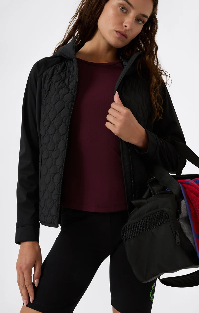 Women's Polyfilled Hooded Jacket