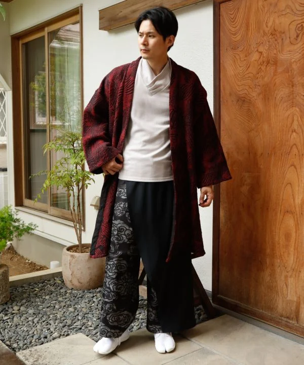 SUIHOU - Pantalon style kimono