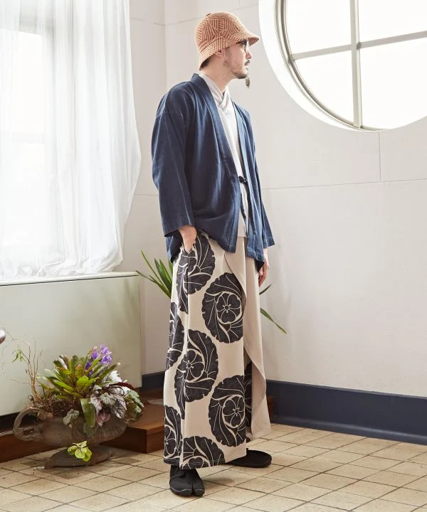 SUIHOU - Pantalon style kimono