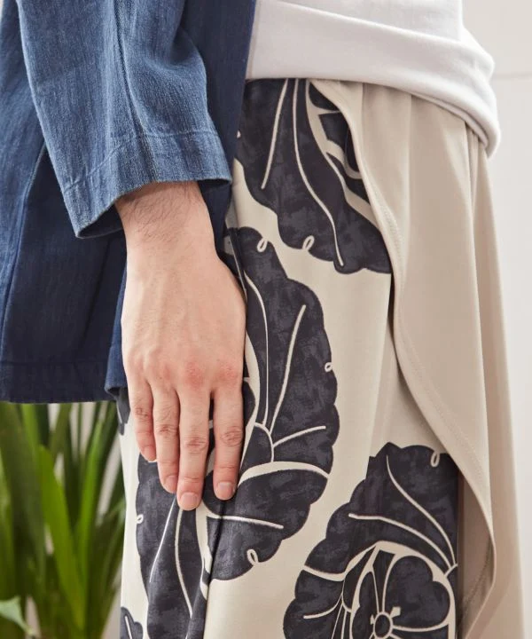 SUIHOU - Pantalon style kimono