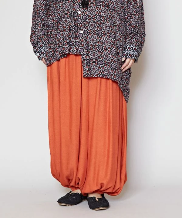 Pantalon bohème drapé basique