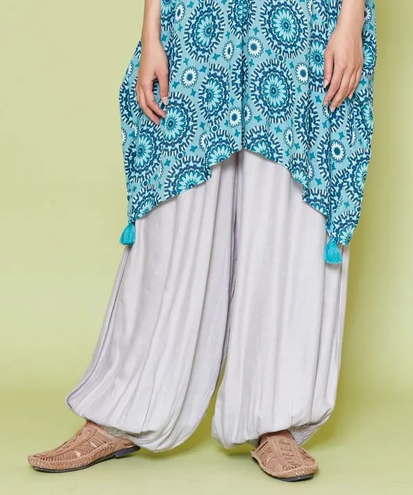Pantalon bohème drapé basique