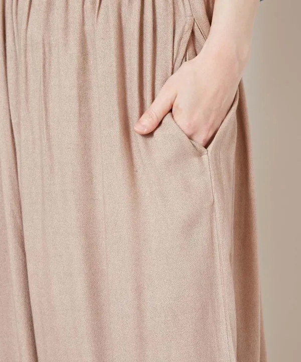 Pantalon bohème drapé basique