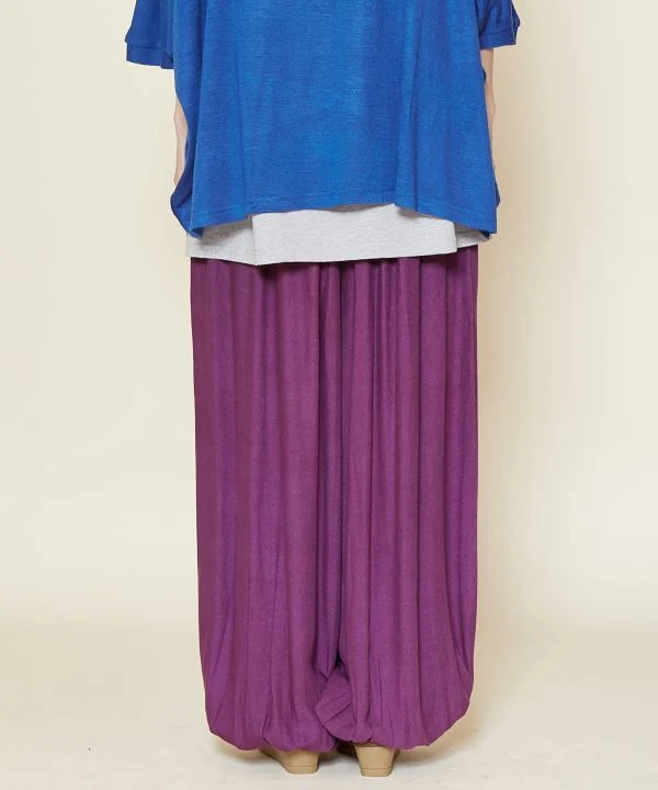 Pantalon bohème drapé basique