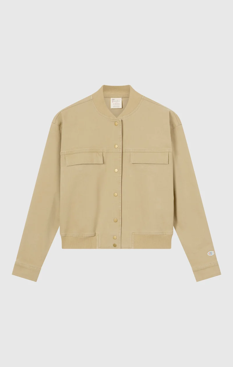 Women’s Cropped Twill Utility Jacket Time Capsule
