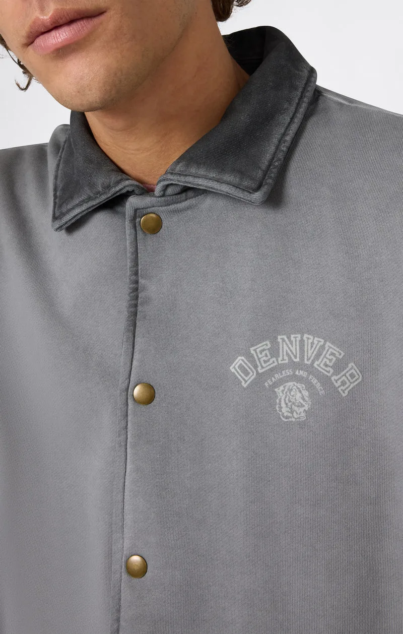 Men’s Wached Coach Jacket Loose Fit Time Capsule