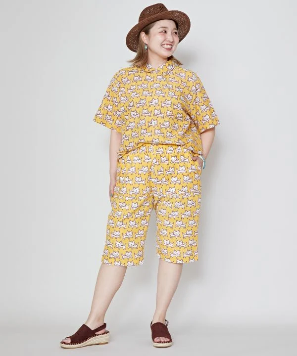 Pantalon SUTETEKO unisexe OKAKA Block Print