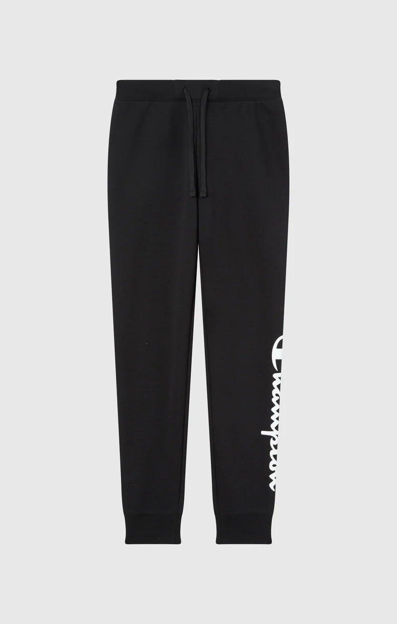 Women's Script Logo Rib Cuff Jogger Pants