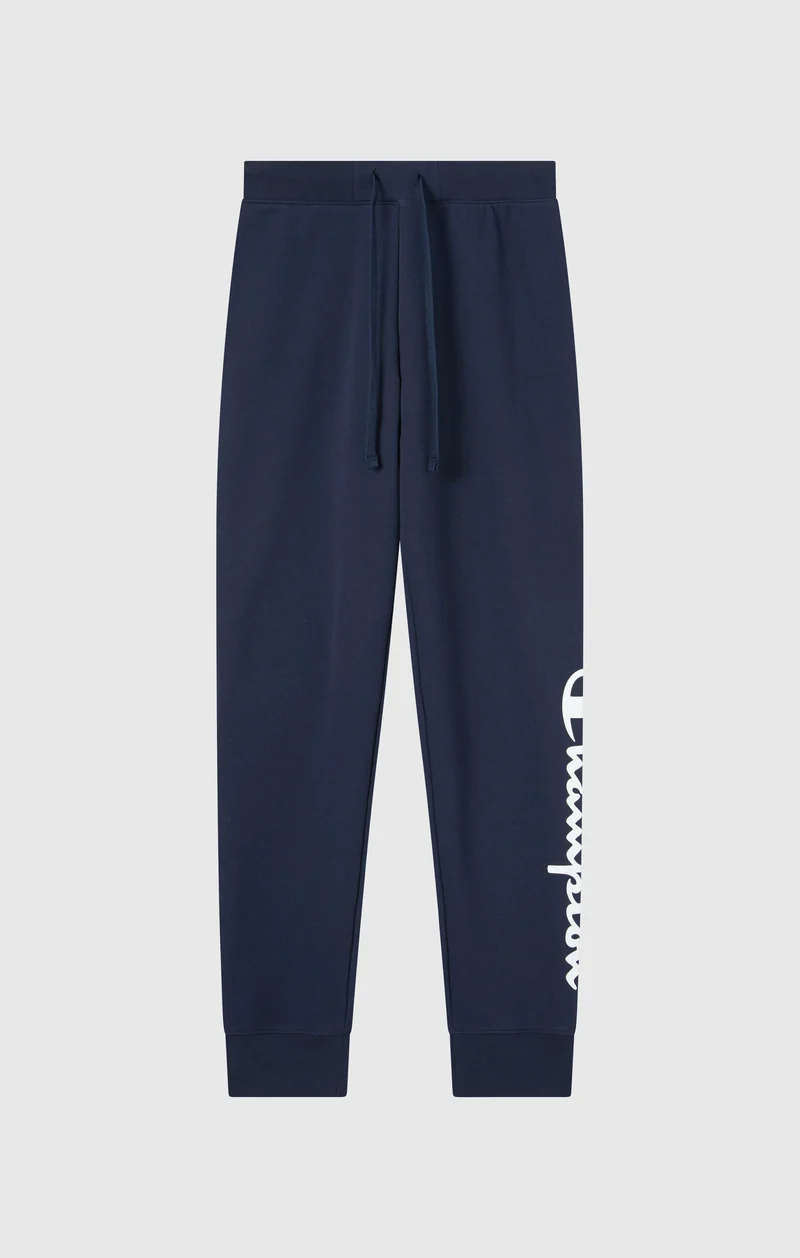 Women's Script Logo Rib Cuff Jogger Pants
