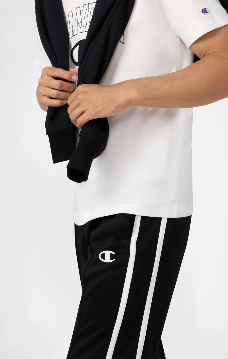 Men’s Straight Hem Track Pants Street Varsity