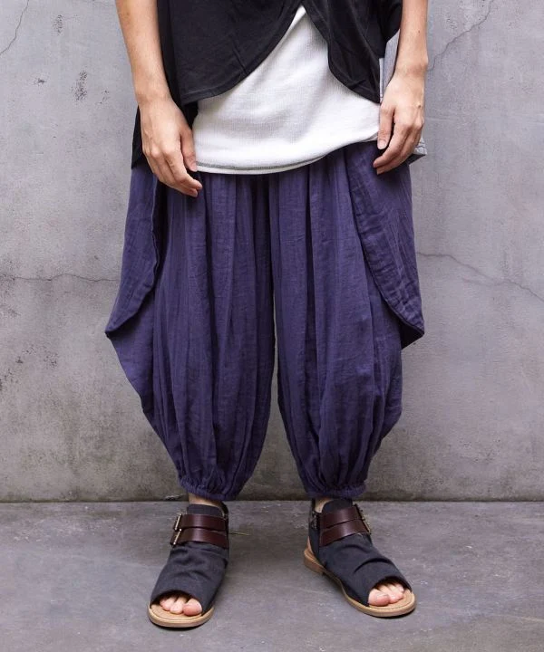 Pantalon en coton sans stress