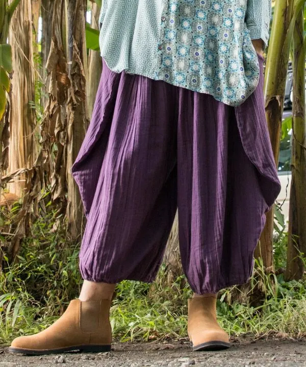 Pantalon en coton sans stress