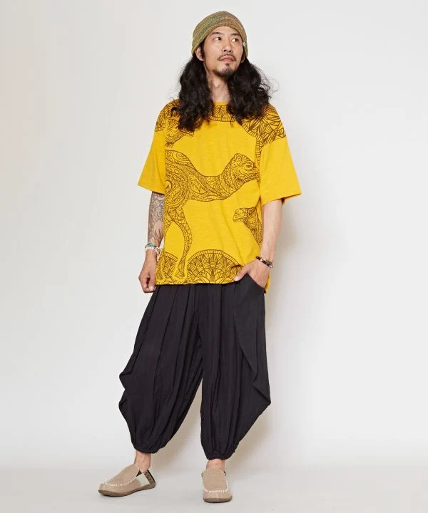 Pantalon en coton sans stress