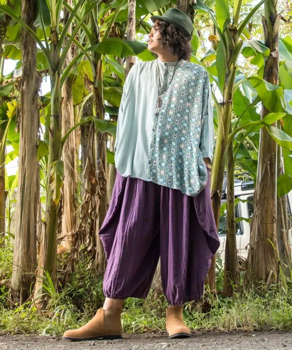 Pantalon en coton sans stress