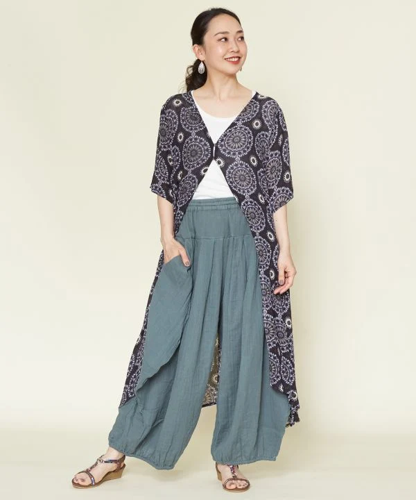 Pantalon en coton sans stress