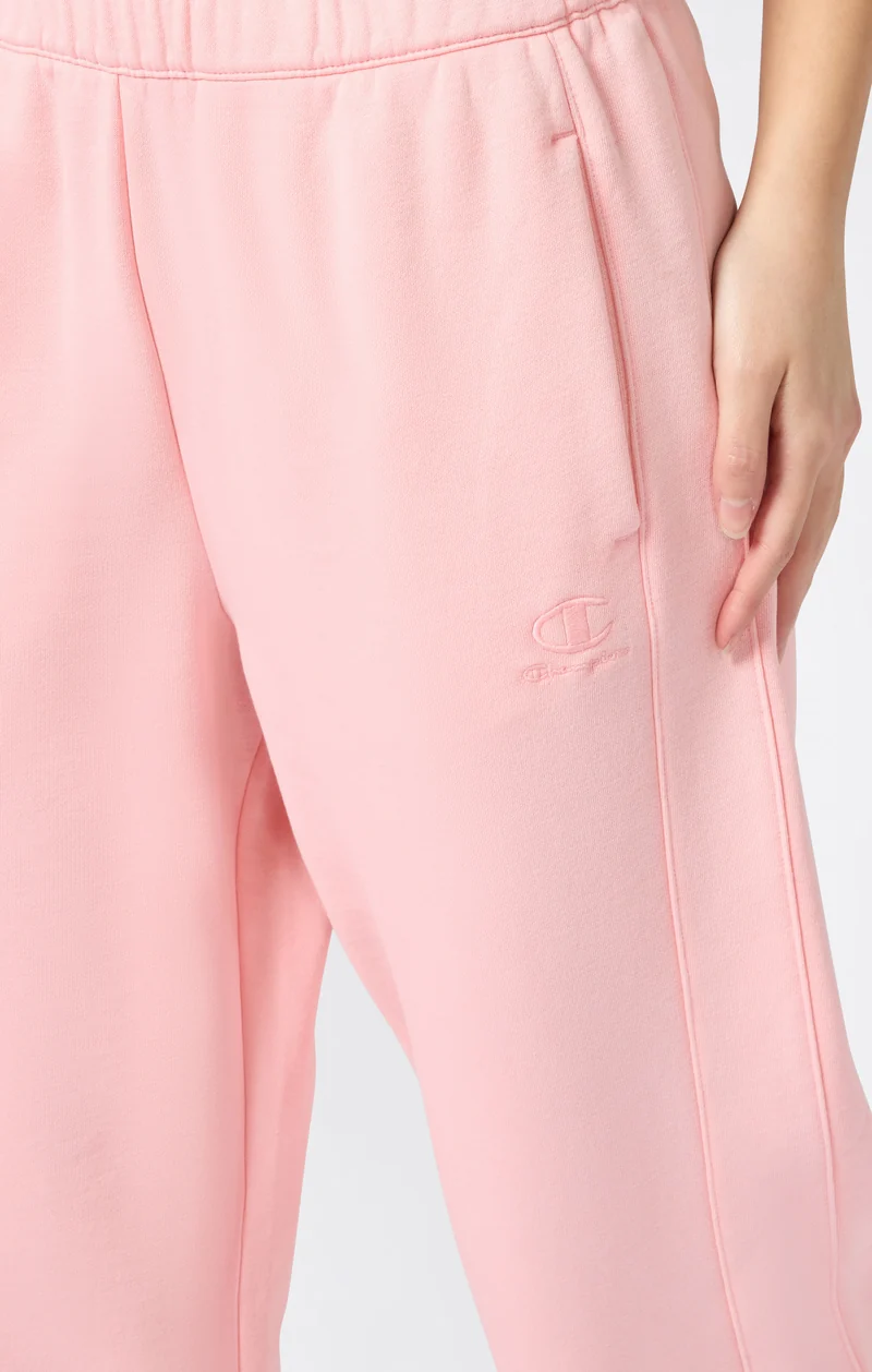 Women's Washed Wide Leg Fleece Pants Icons