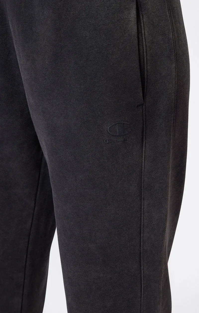 Women's Washed Wide Leg Fleece Pants Icons