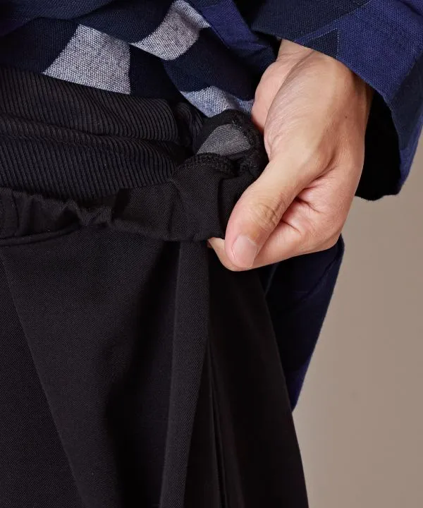 KAKURE-IRO Pantalon Bicolore Style Hakama
