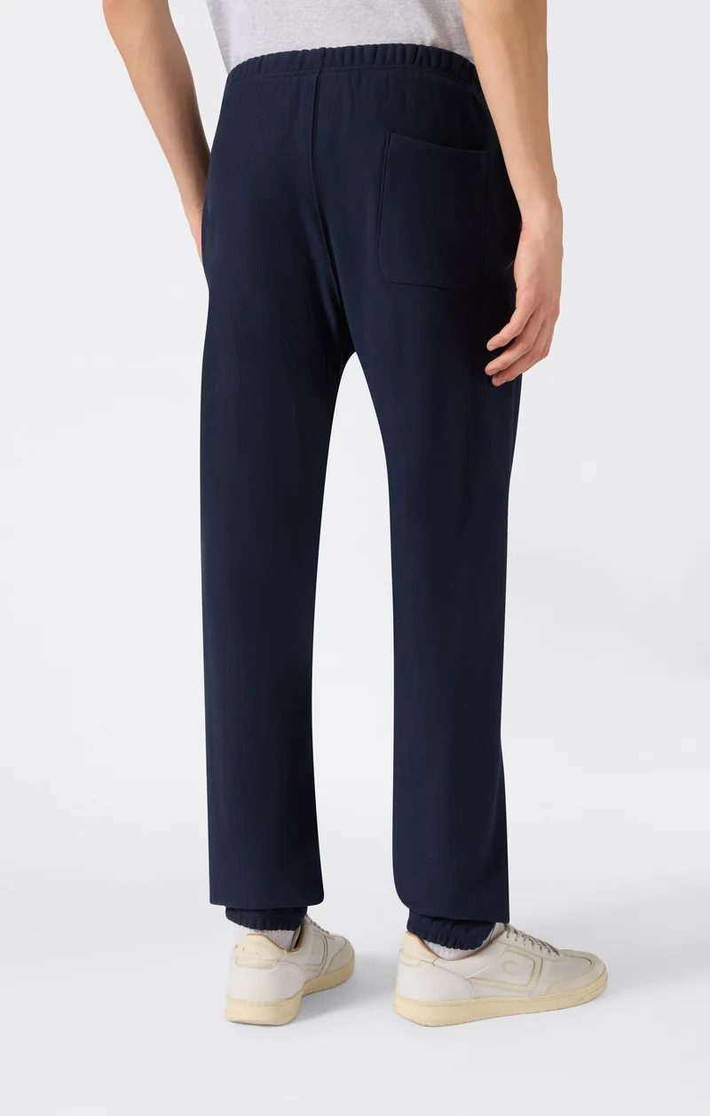 Men’s Lightweight Jogger Pants with Elastic Cuff Reverse Weave