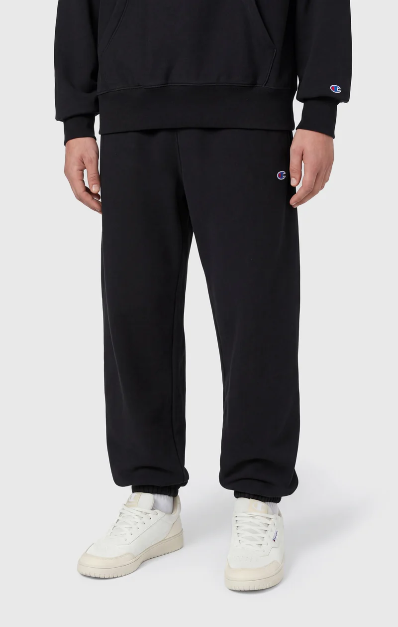 Men’s Lightweight Jogger Pants with Elastic Cuff Reverse Weave