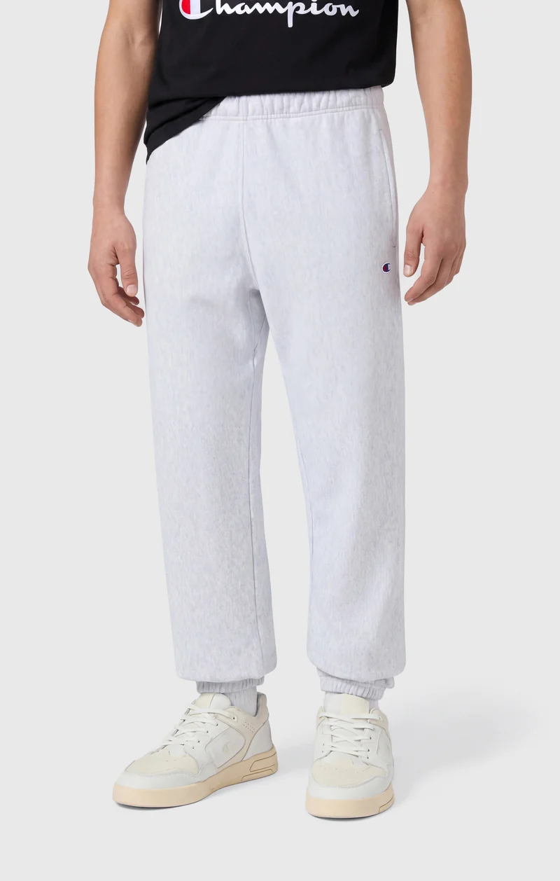 Men’s Lightweight Jogger Pants with Elastic Cuff Reverse Weave