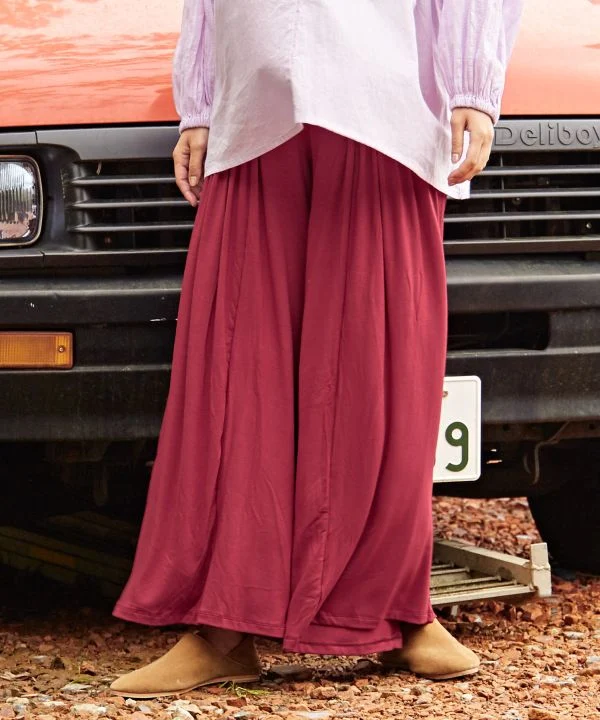Pantalon Palazzo en rayonne