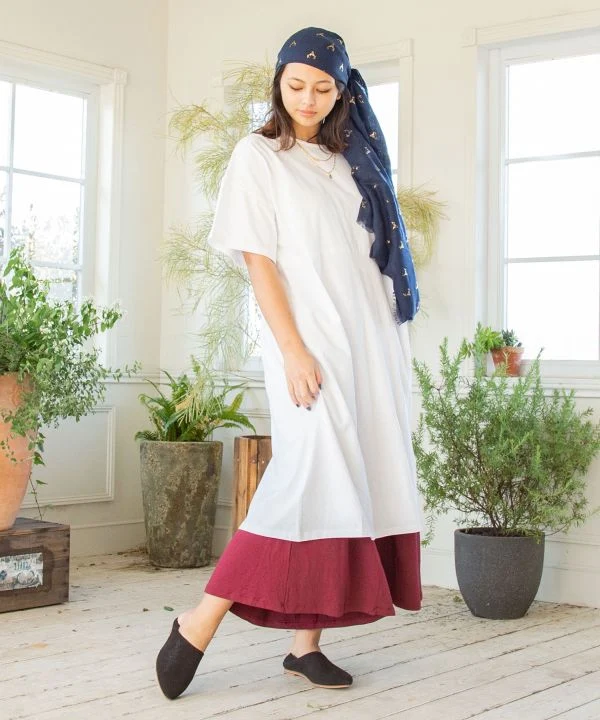 Pantalon Palazzo en rayonne