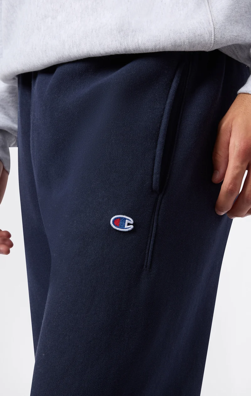 Men’s Heavyweight Wide-Leg Fleece Jogger Pants Reverse Weave